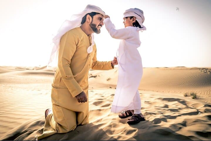 Morning Desert Safari - Dune Bashing Camel Ride & Sand Boarding