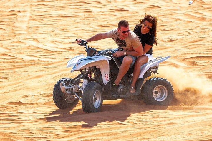 Morning Desert Safari - Dune Bashing Camel Ride & Sand Boarding