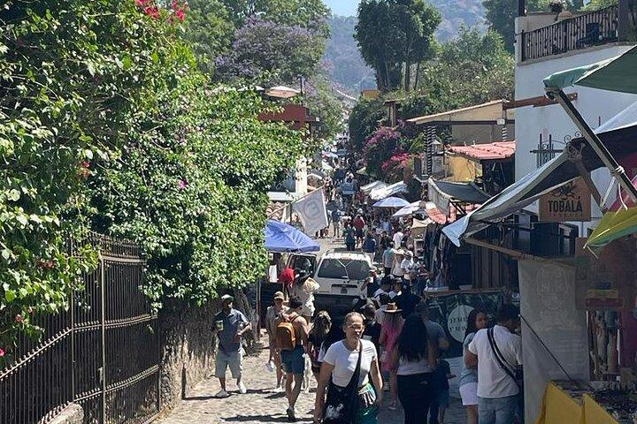 Transportation to the town of Tepoztlan next to Mexico City