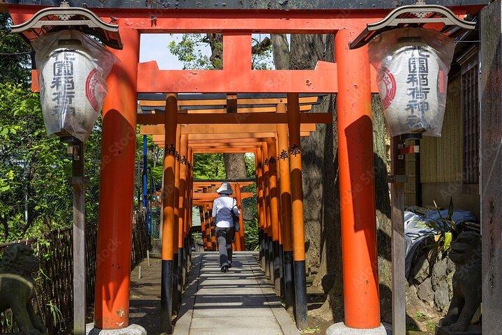 Cook an Okonomiyaki at restaurant & Walking Tour in Ueno