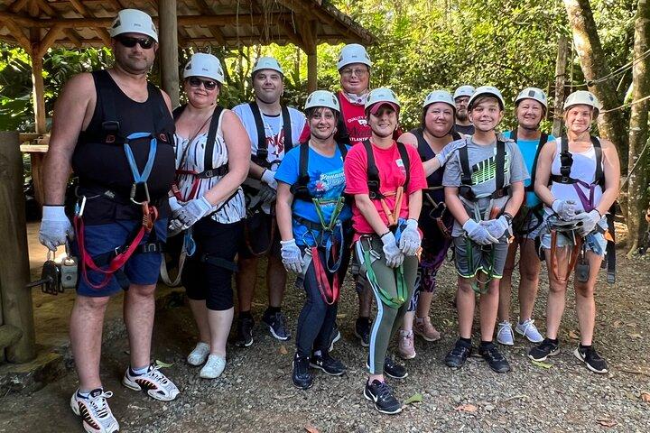 Full Day Private Tortuguero Canal and Zipline Adventure in Limon