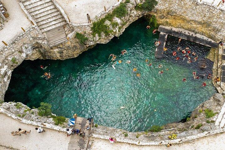 Explore Cenotes in Tulum Kaan Luum Lagoon from Cancun