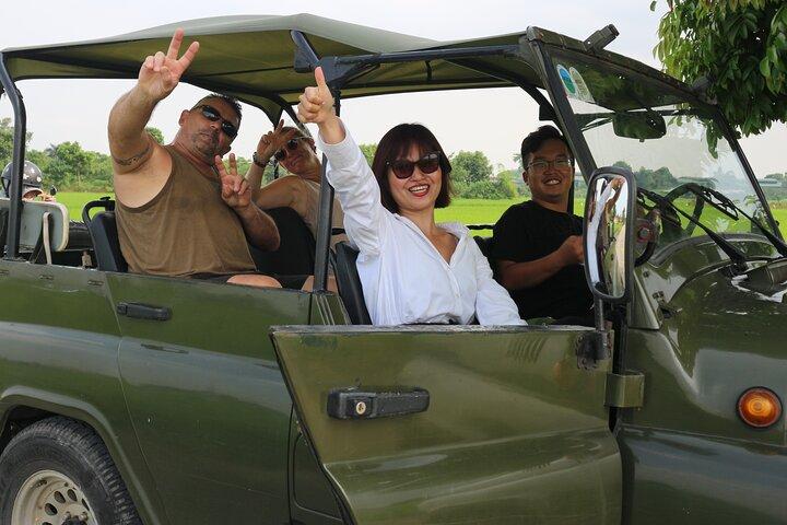 Hanoi Jeep Tours Led By Women: Hanoi Countryside Half Day