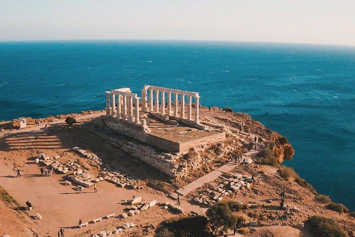 Athens: Half Day Trip To Cape Sounio/Poseidon Temple Semi Private
