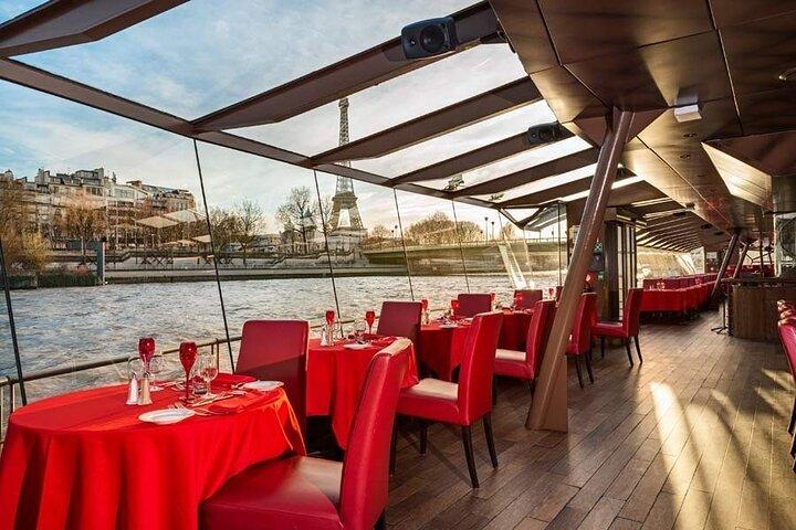 Menu Dinner Paris Night Cruise Bateaux Parisien