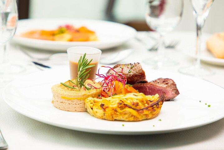 Menu Dinner Paris Night Cruise Bateaux Parisien