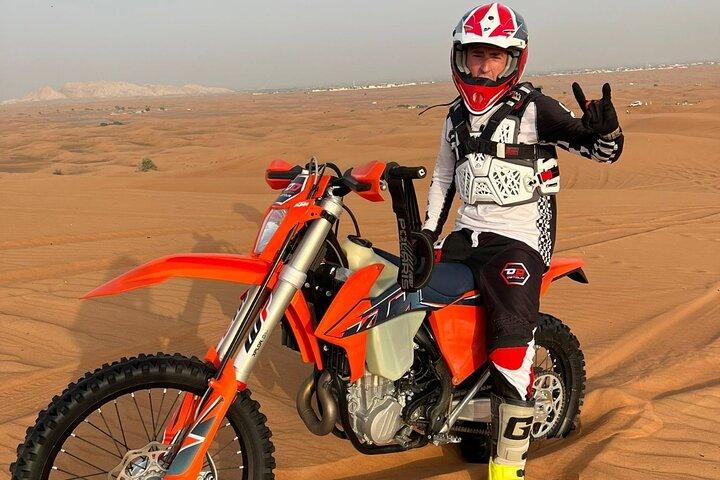 Dubai: KTM Desert Dirt Bike ride Motocross