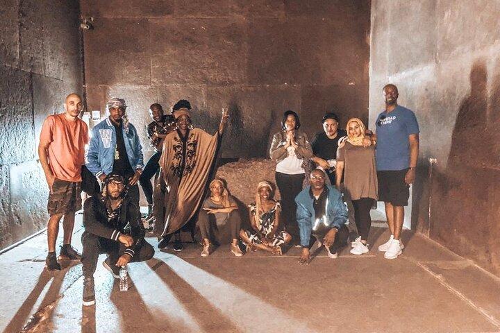 Meditation Experience in the great Pyramids.