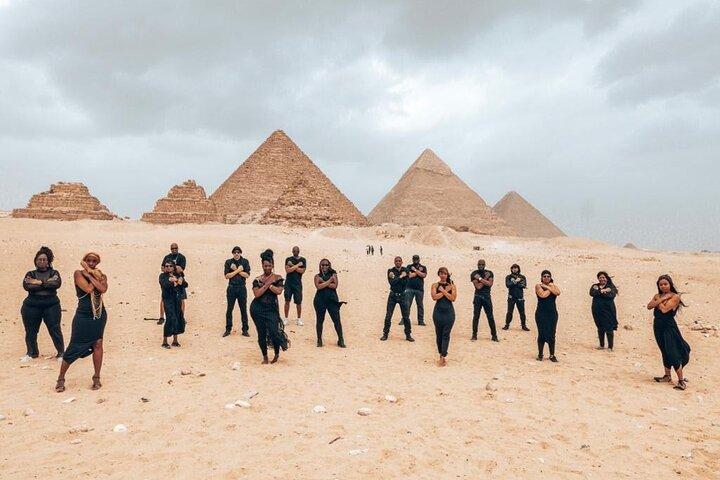 Meditation Experience in the great Pyramids.