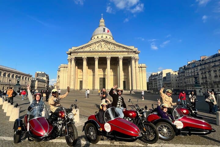 Private Sidecar Tour of the Hidden Gems of Paris