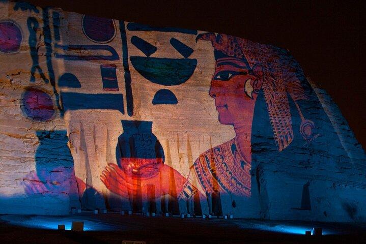 Light and Sound show at Karnak temple.