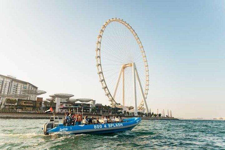 60 Minute Speed Boat Ride in Dubai with Private Transfer