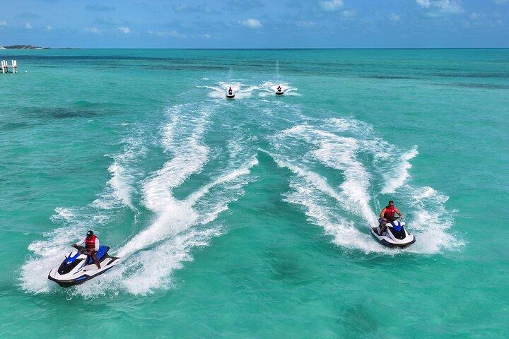 Jet Ski Adventure in Crystal Waters of Turks and Caicos