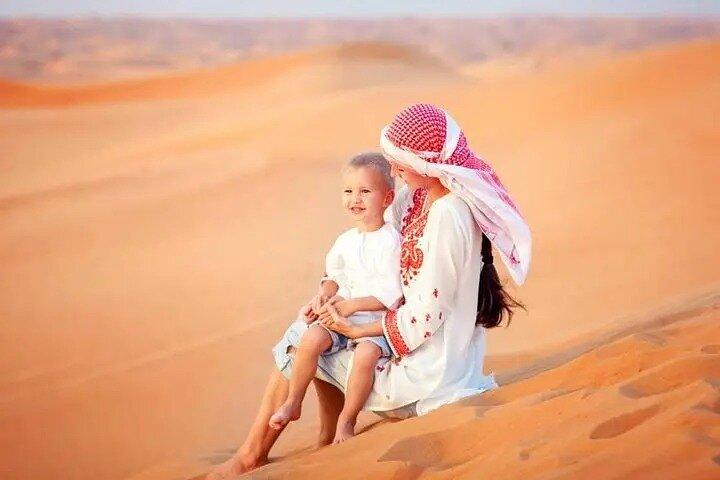 Private Red Dunes Desert Safari in Al Khayma Camp with Dinner