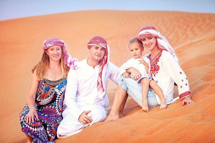 Private Red Dunes Desert Safari in Al Khayma Camp with Dinner