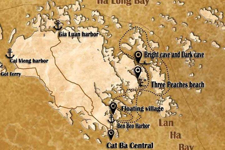 Ha Noi - Cat ba island - Lan Ha Bay - Kayaking 1 Day