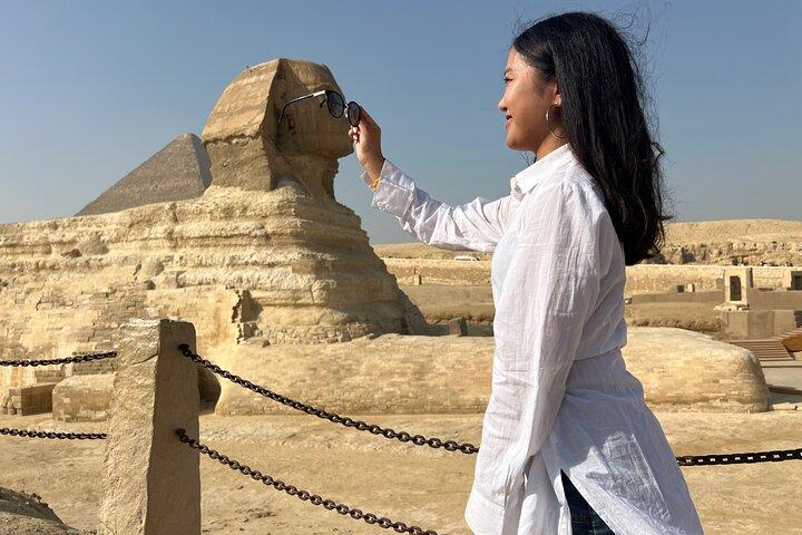 Full Day Private Giza Pyramids, Sphinx, Saqqara and Memphis Tour