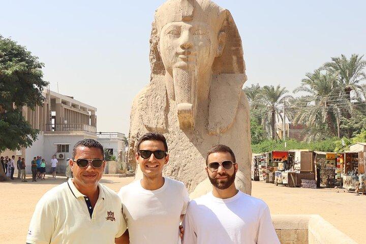 Full Day Private Giza Pyramids, Sphinx, Saqqara and Memphis Tour