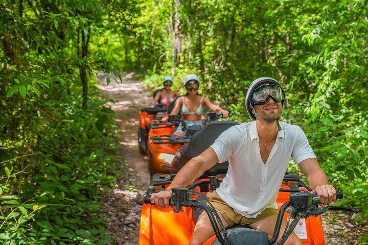 ATV Single, Tulum Ruins & Underground Cenote from Cancun