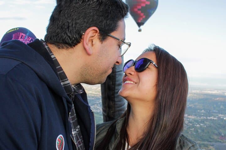 Transportation and Hot Air Balloon Flight Teotihuacán
