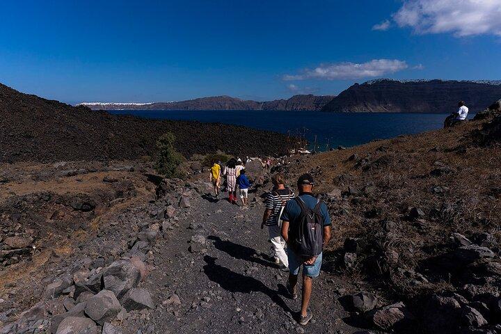 Santorini Tour Of Caldera with Glass Bottom Boat