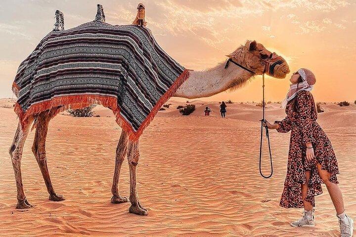 VIP Desert Safari & Dune Bashing with 5* Live BBQ