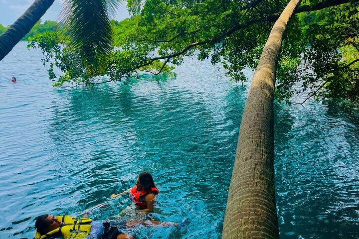 Bacalar Lagoon & Kayak Tour in Club Marmol from Playa del Carmen