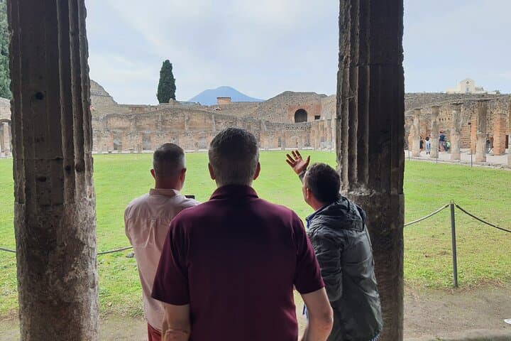 Pompeii Ruins and Naples Archaeological Museum Private Tour from Naples