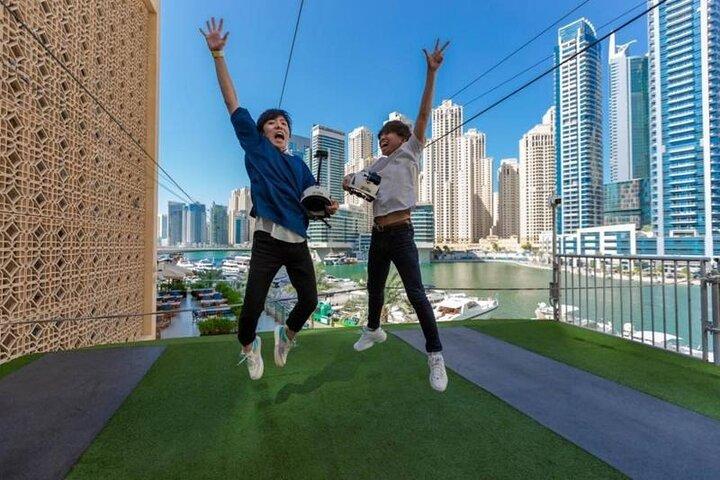 X Line Ride in Dubai Marina with Optional Private Transfers