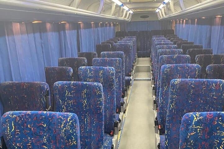 Passengers transport in rented buses, Airport pick up or drop