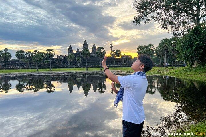 2-Day Angkor Wat and Kulen Mountain Waterfall Tour with Picnic