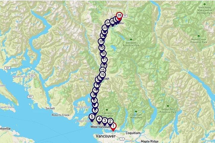 Sea to Sky Highway: a Smartphone Audio Driving Tour