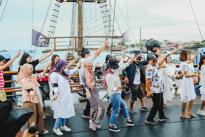 Pirate Dinner Cruise in Bali with Traditional Pinisi Boat