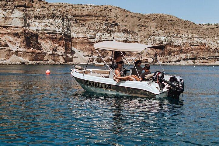 Santorini Rent a Boat Without License