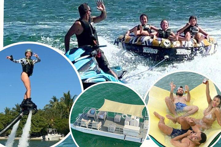 Miami: Aqua Excursion (Flyboard + Tubing + Boat Tour)