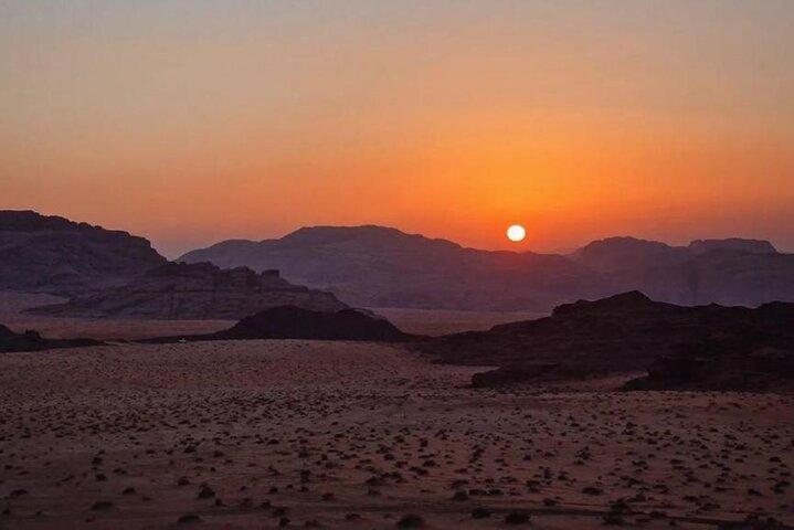 Wadi Rum 4 hours morning tour or sunset tour Desert Highlights