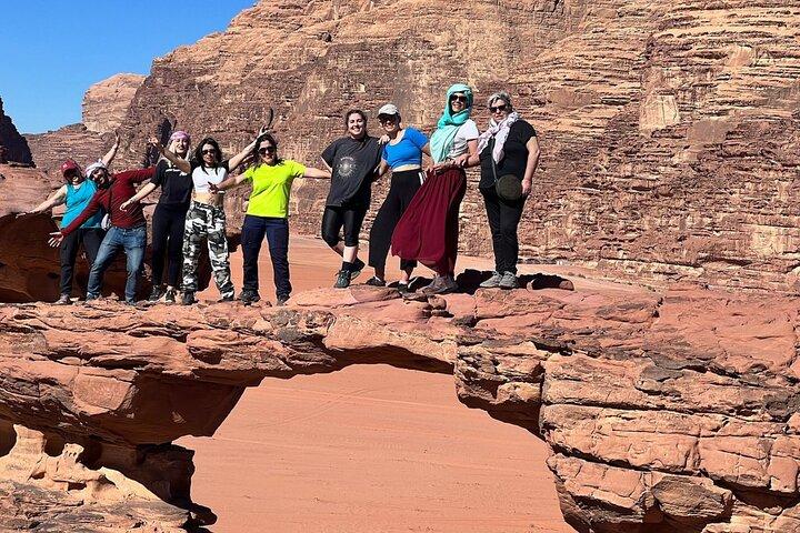 Wadi Rum 4 hours morning tour or sunset tour Desert Highlights