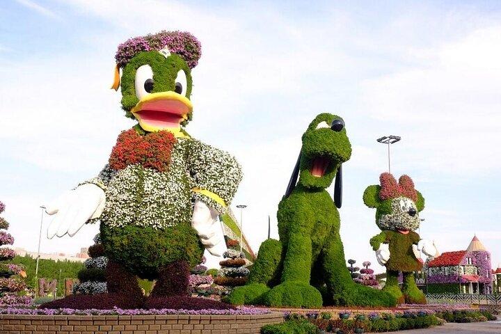 Dubai Miracle Garden Admission Ticket with Options