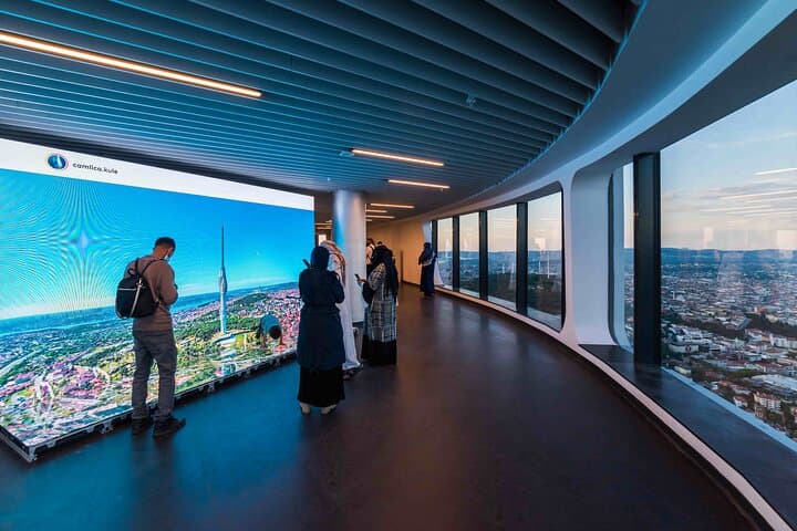 Istanbul Camlica Tower: Private Entry, Transfer & Dine Choices