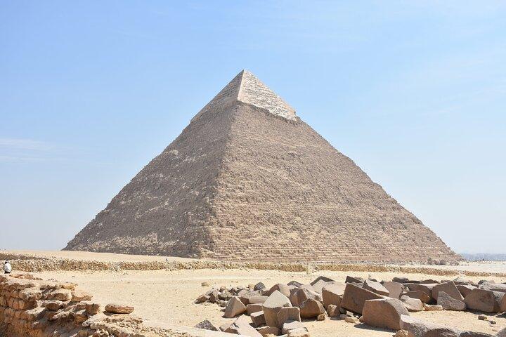 Day Tour To Giza Pyramids, Egyptian museum(OR)GEM &Bazaar