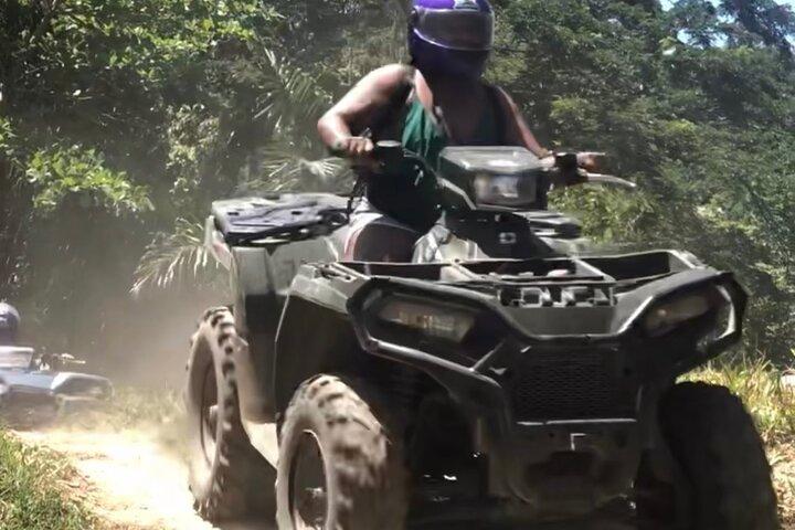 Exotic ATV and Bamboo Rafting or Tubing in Ocho Rios