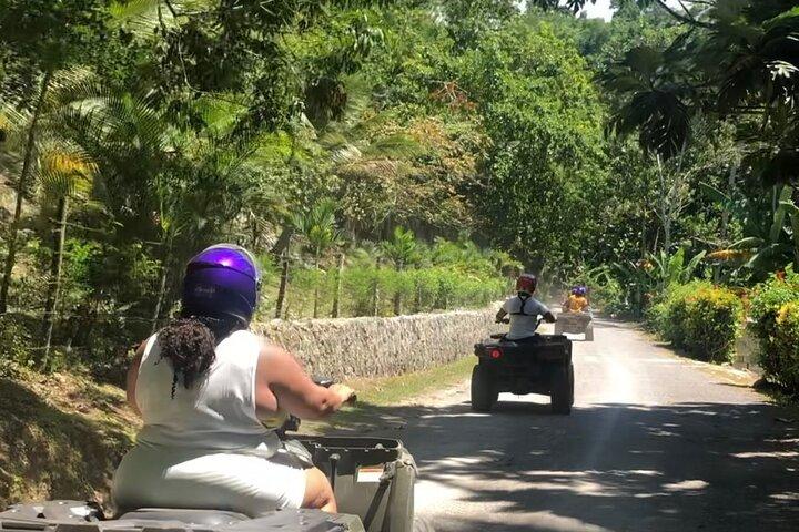 Exotic ATV and Bamboo Rafting or Tubing in Ocho Rios