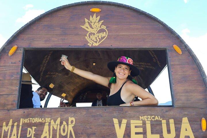 Oaxaca Mezcal & Pulque Tour by Barrel Bus
