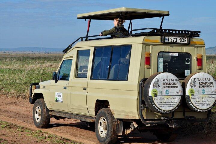 3 Days Safari to Tarangire, Ngorongoro & Lake Manyara parks