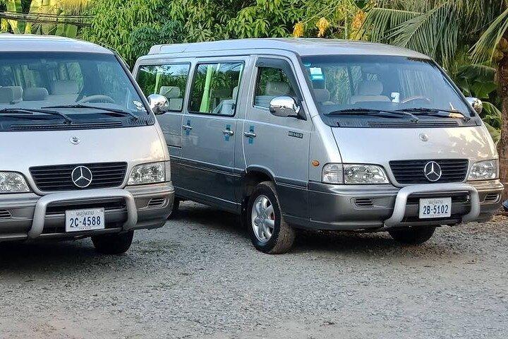 Siem Reap City to Siem Reap Angkor Airport by Shuttle Bus