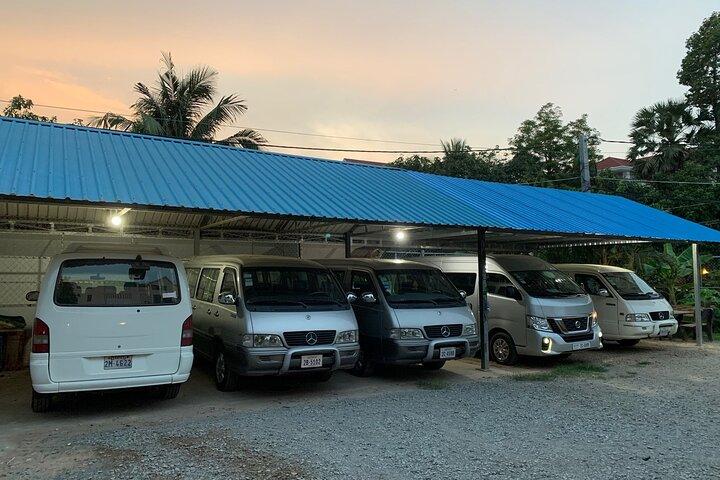 Siem Reap City to Siem Reap Angkor Airport by Shuttle Bus