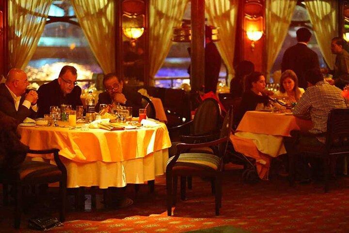 Cairo Nile Dinner Cruise with entertainment shows include pickup