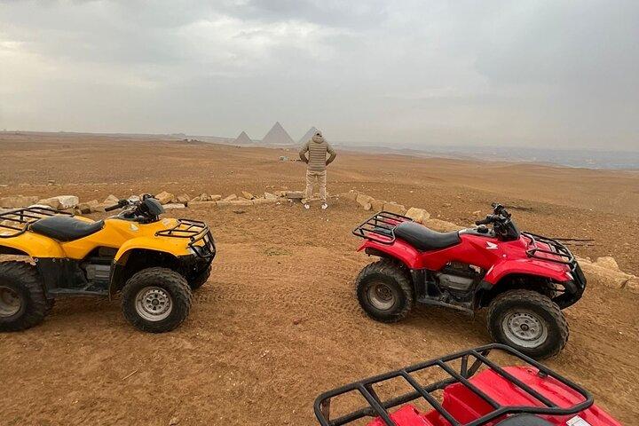 ATV Quad Bike Ride At GIZA Pyramids & BBQ Dinner.