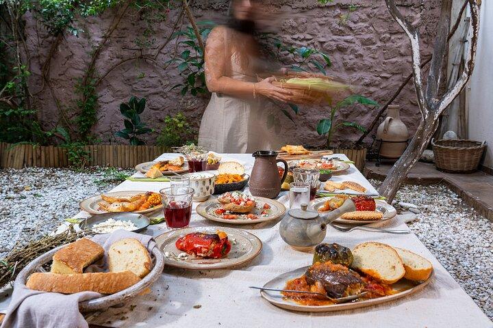 Athens Cooking Class and Lunch in our beautiful garden in Greece