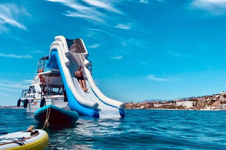 Boat Tour with Snorkeling, Slide, Lunch and Pick Up